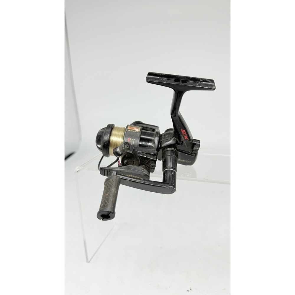 Vtg Zebco Quantum EX1 Long Stroke‎ Spinning Fishing Reel